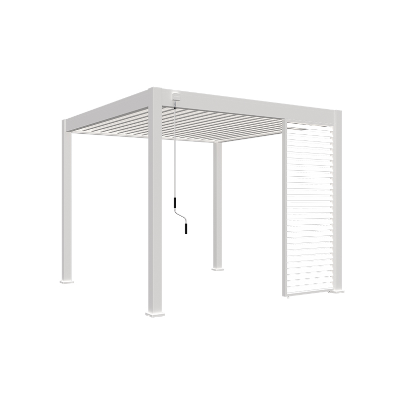 Horizontal Louver Panel – 1 meter – white