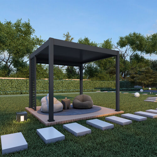 Orion canopy 300 x 300 cm – Anthracite